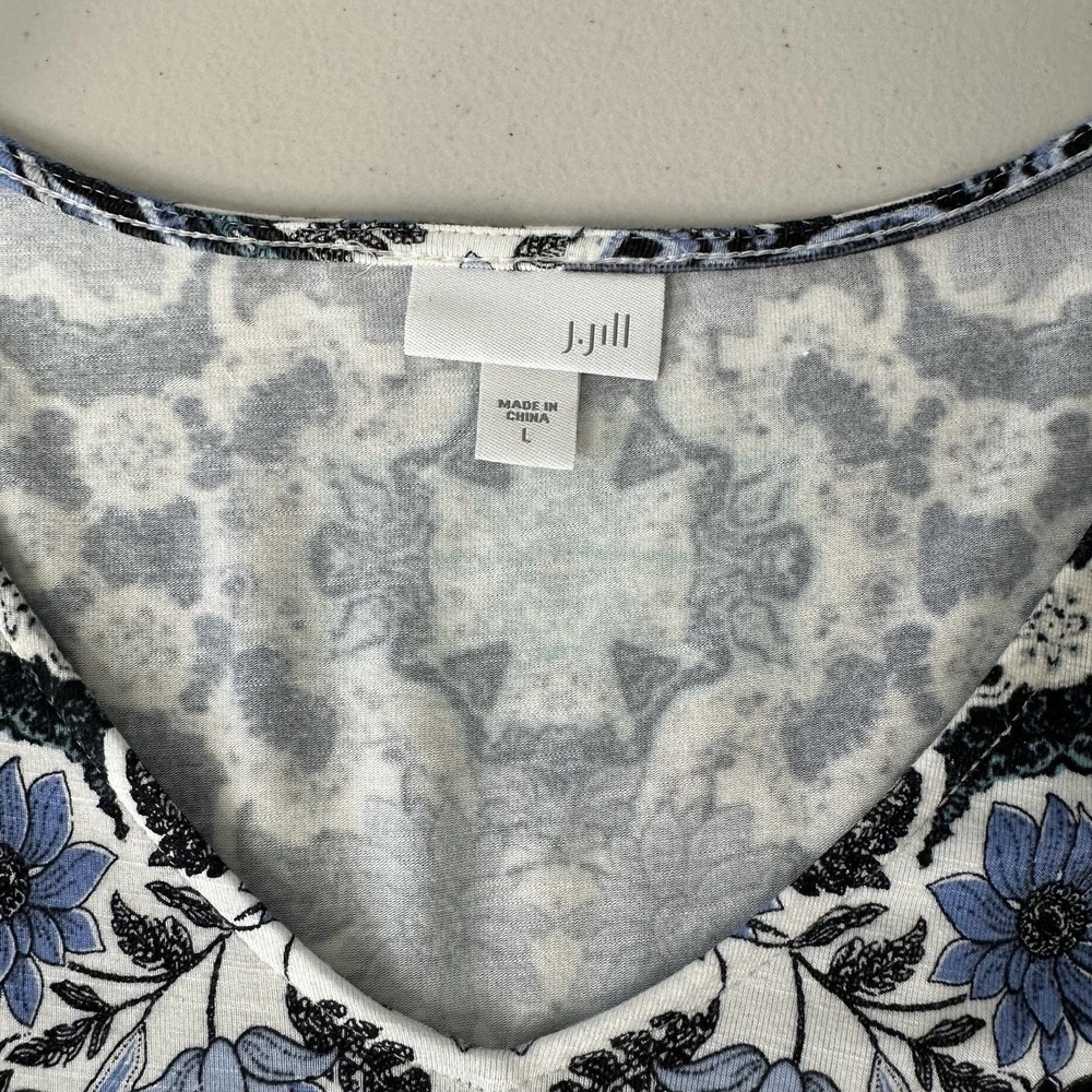J Jill‎ Floral Dress Size Large - Picture 6 of 13